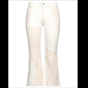 Alexander McQueen denim kickback jeans